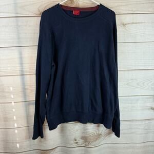Vintage Levi's Navy Blue Pullover Sweater Size Large